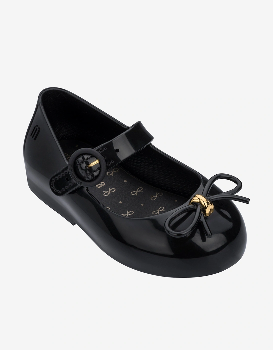 Girls Sweet Love Ballerinas in Black