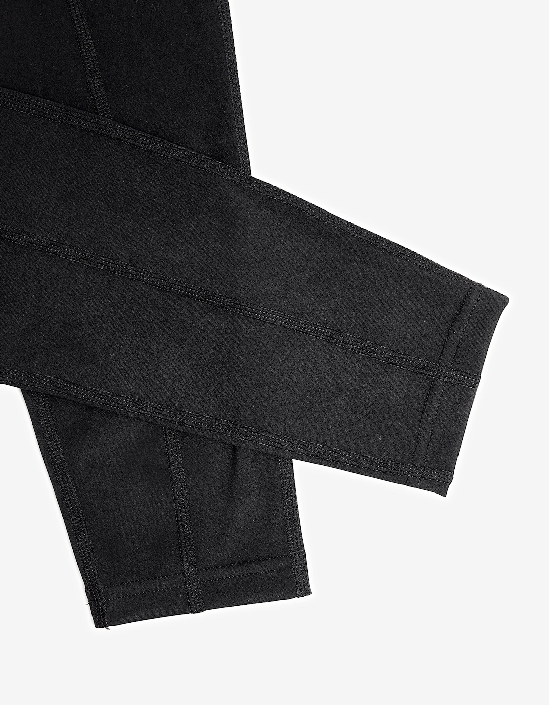 Girls High Waist Leggings with Pockets in Black