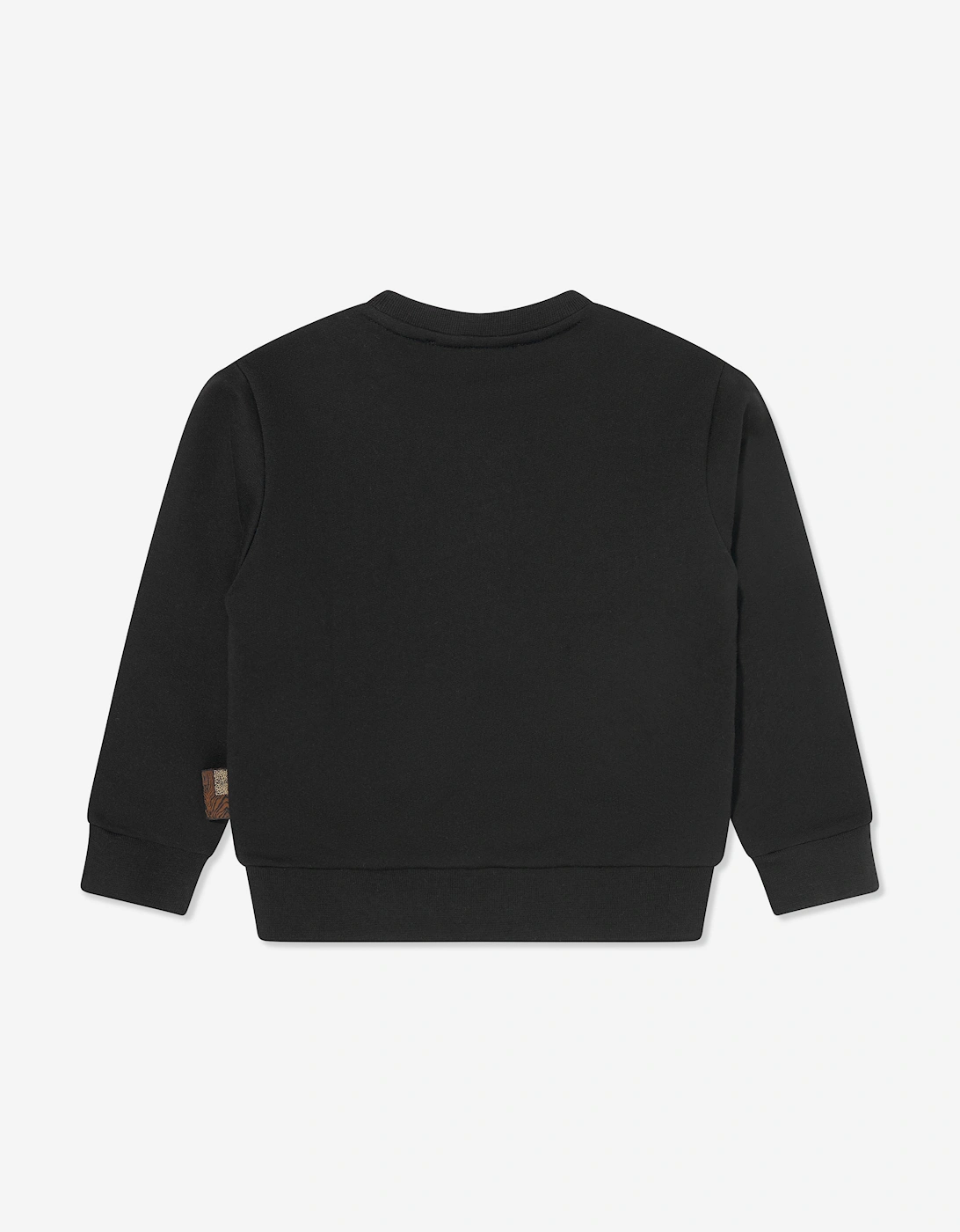 Boys Horses Sweatshirt in Black