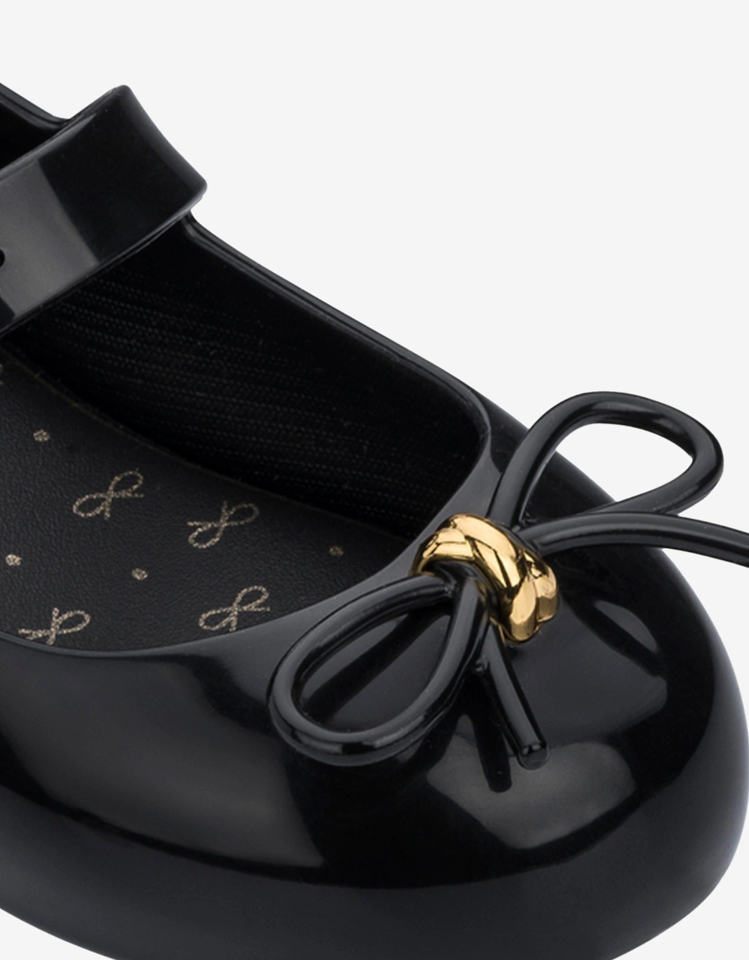 Girls Sweet Love Ballerinas in Black