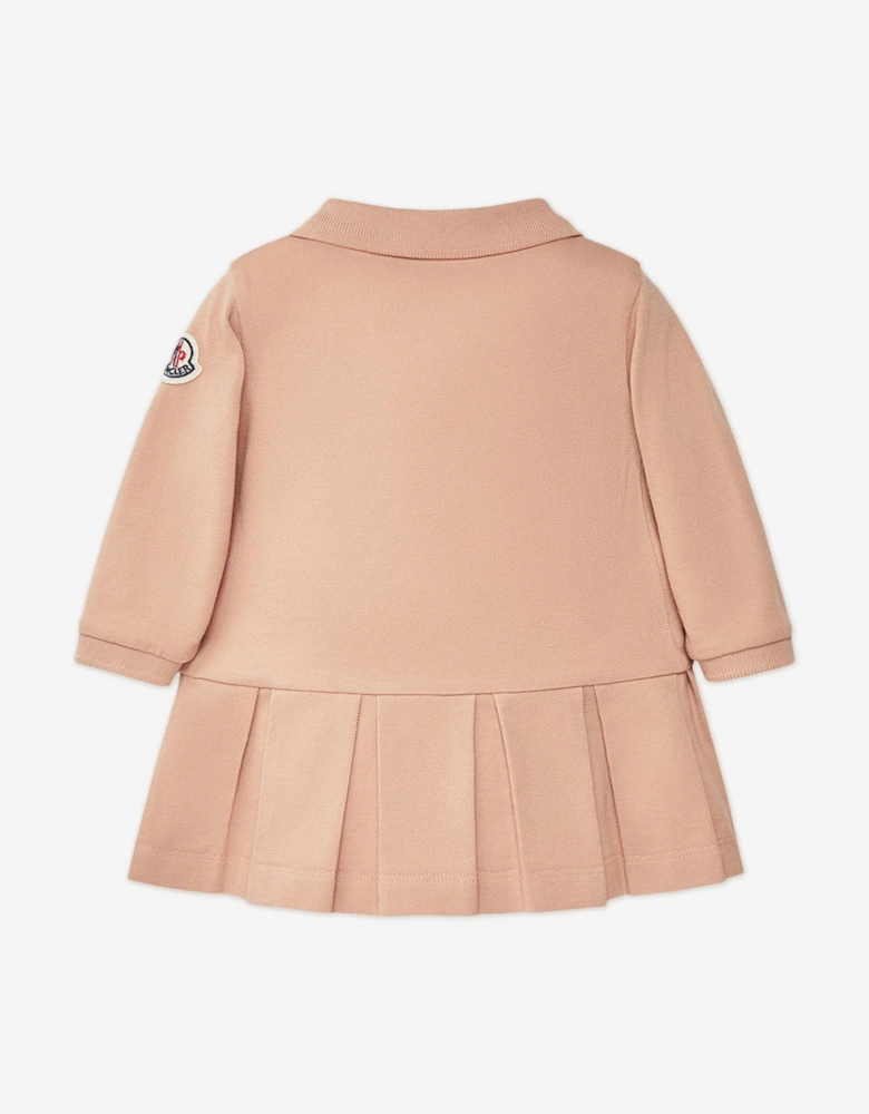 Baby Girls Polo Dress in Pink