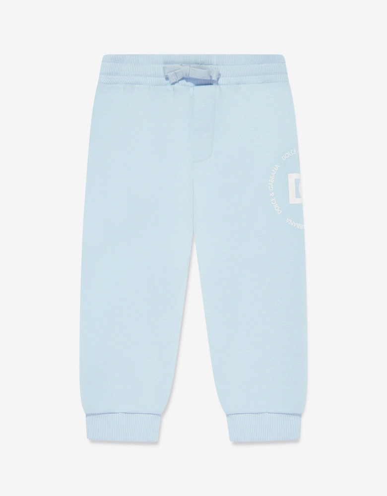 Baby Boys Logomania Joggers in Blue