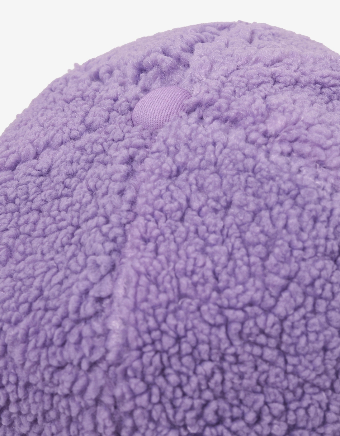 Girls Faux Shearling Cap in Purple