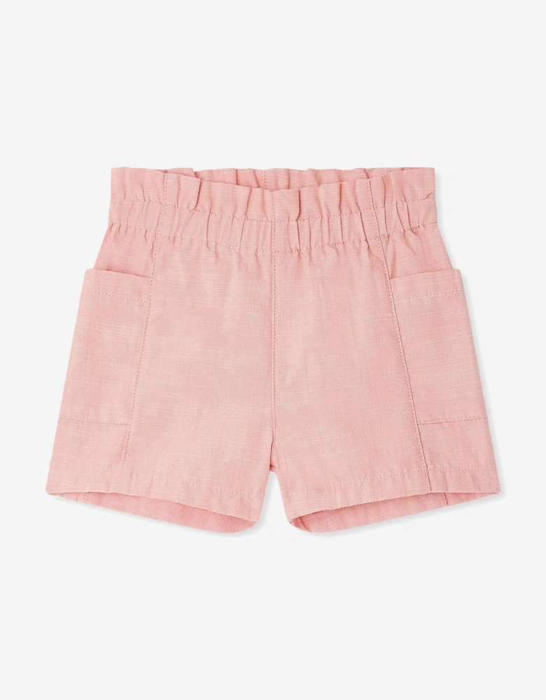 Baby Girls Nougat Shorts in Pink