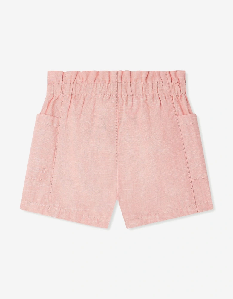Baby Girls Nougat Shorts in Pink