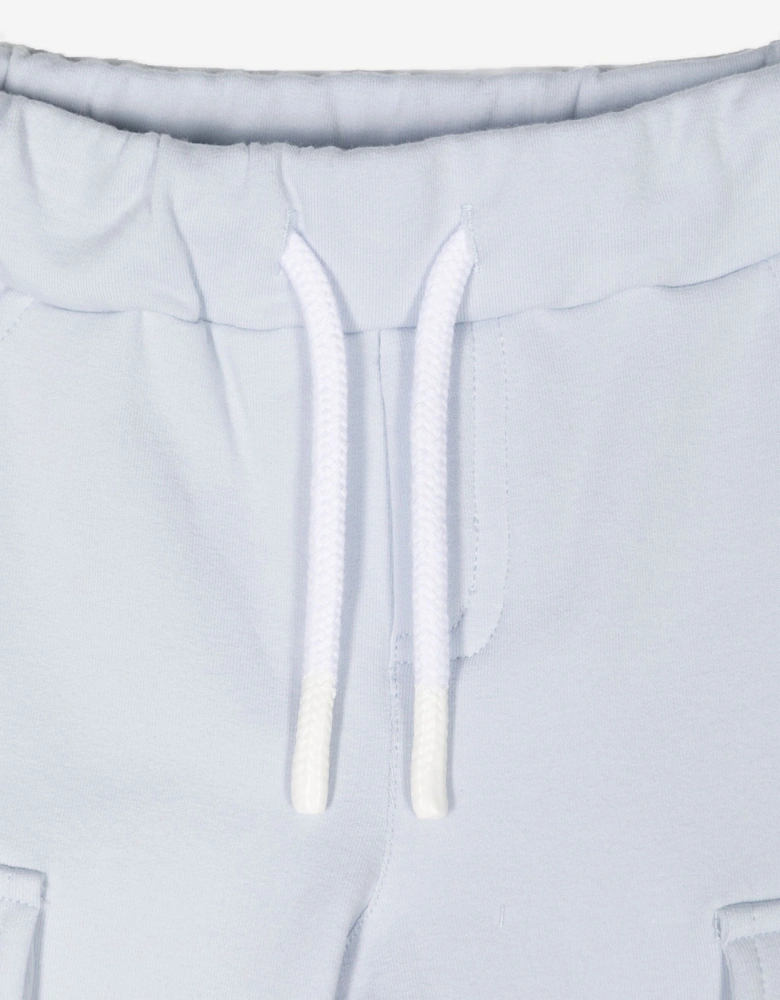 Baby Boys Cargo Trousers in Blue