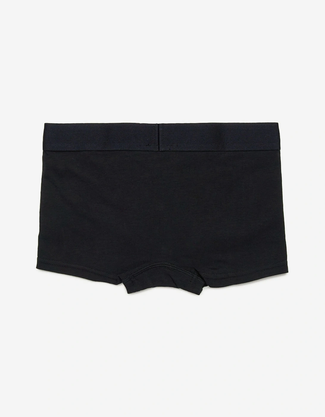 Boys Logo Boxer Shorts in Black