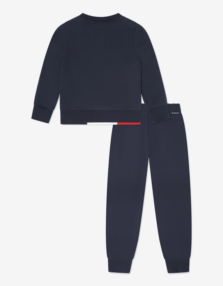 Boys Logo Tracksuit in Navy