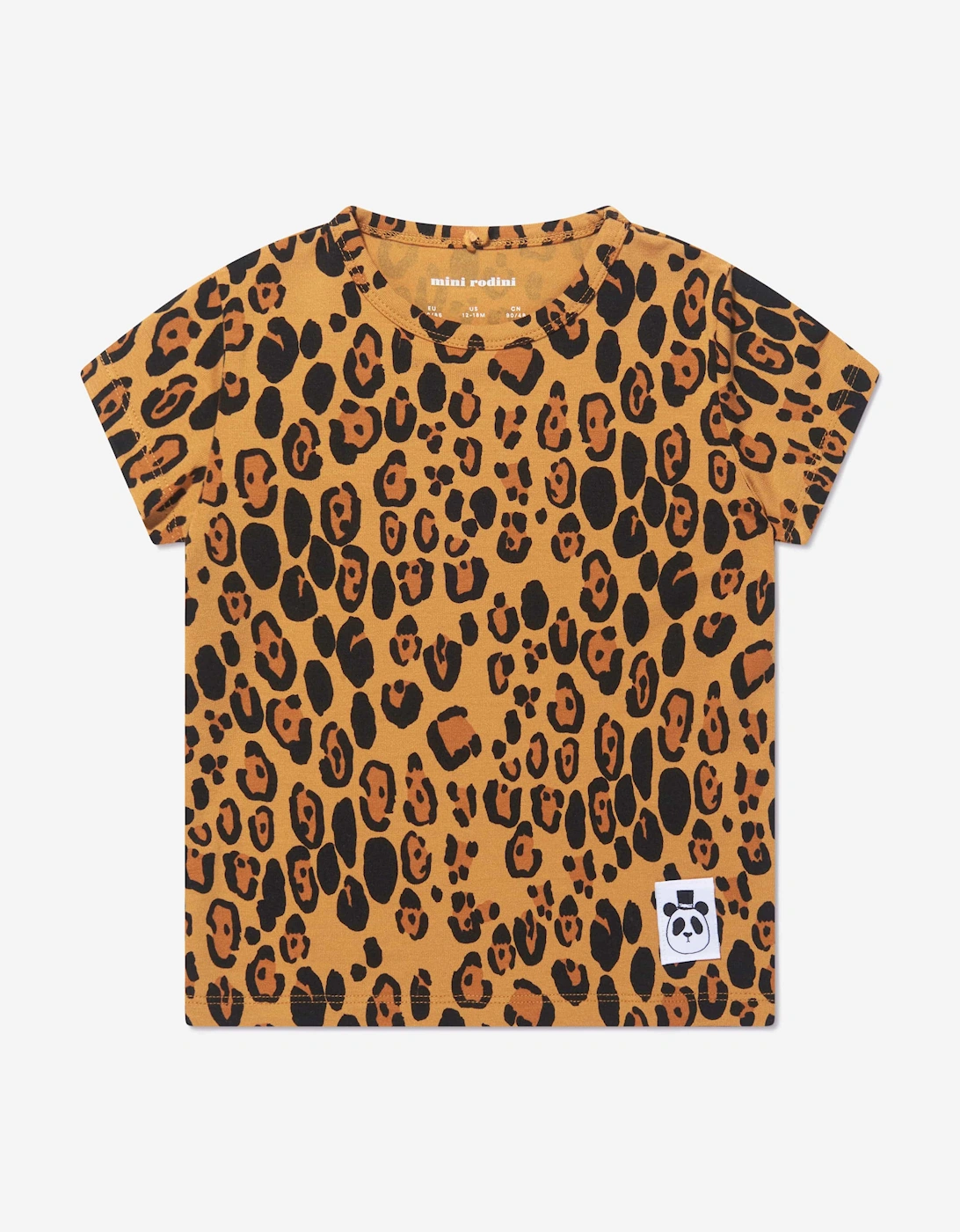 Girls Leopard Print T-Shirt, 5 of 4