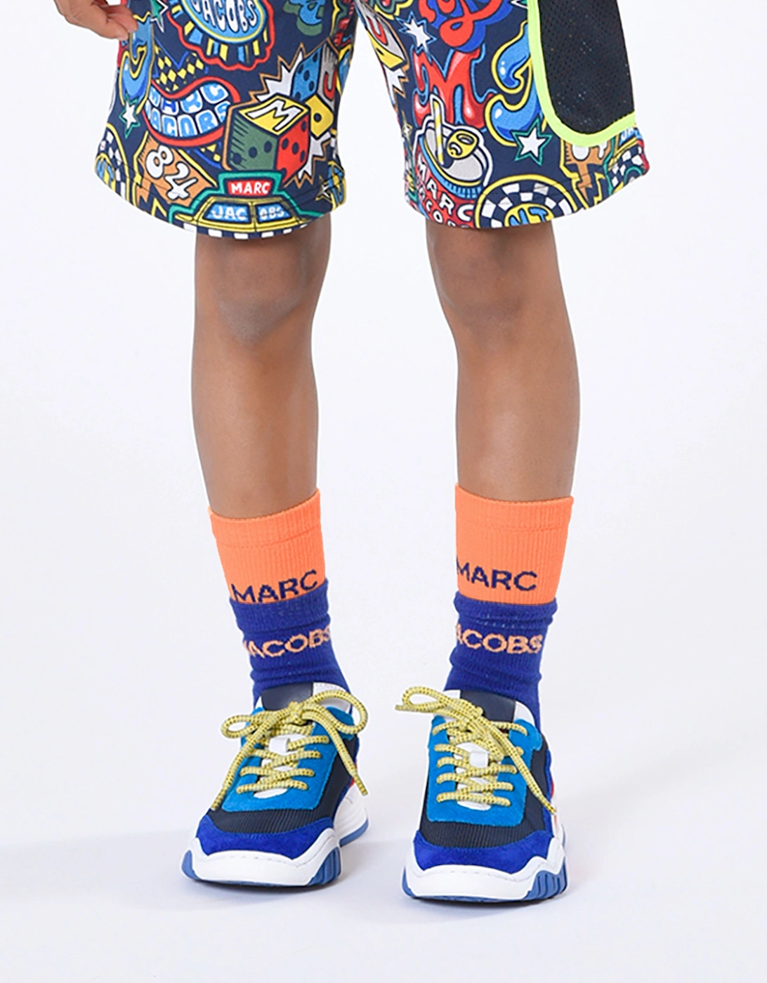 Boys Bicolour Socks in Multicolour