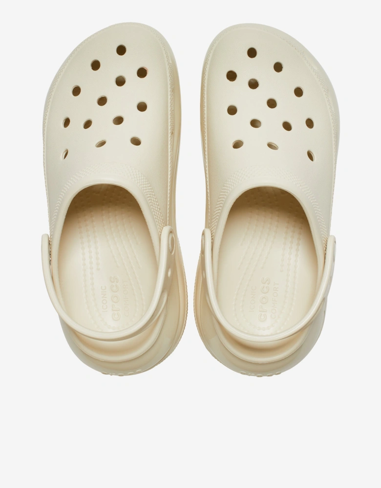Kids Mega Crush Clog in Ivory