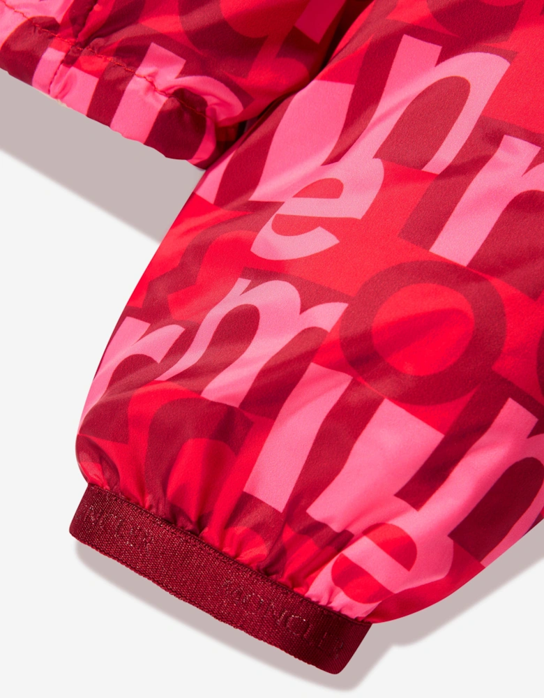 Enfant Girls Down Padded Aillis Jacket in Red