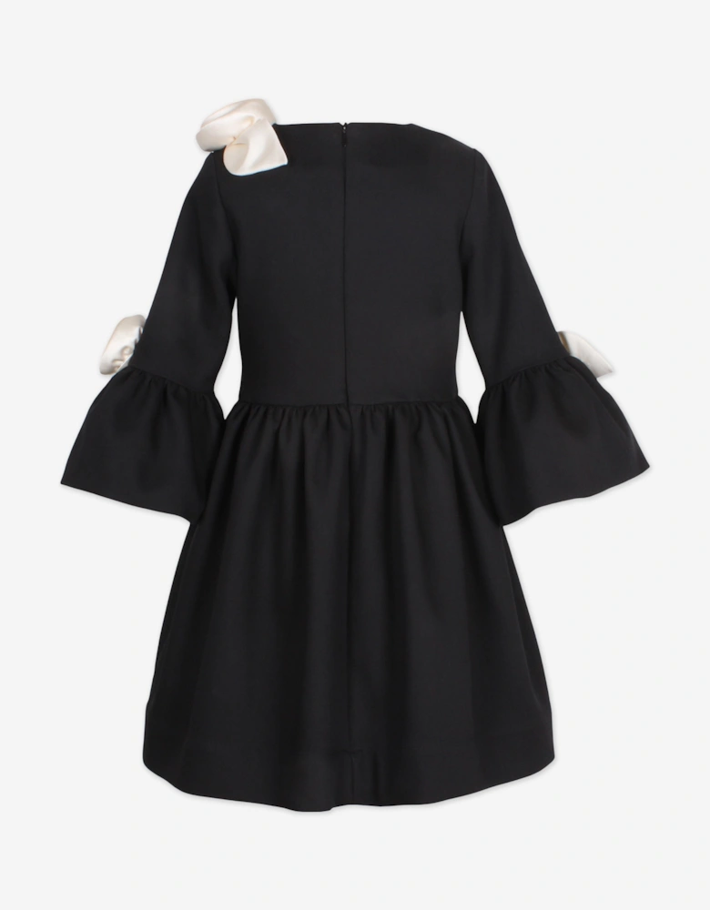 Girls Juliet Dress in Black