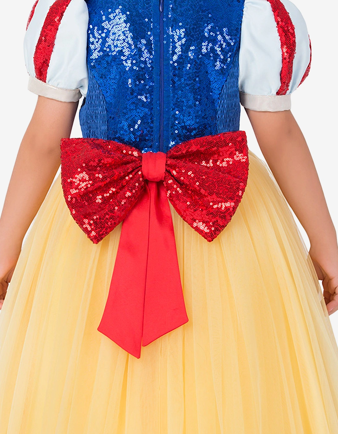 Girls Snow White Princess Costume in Multicolour