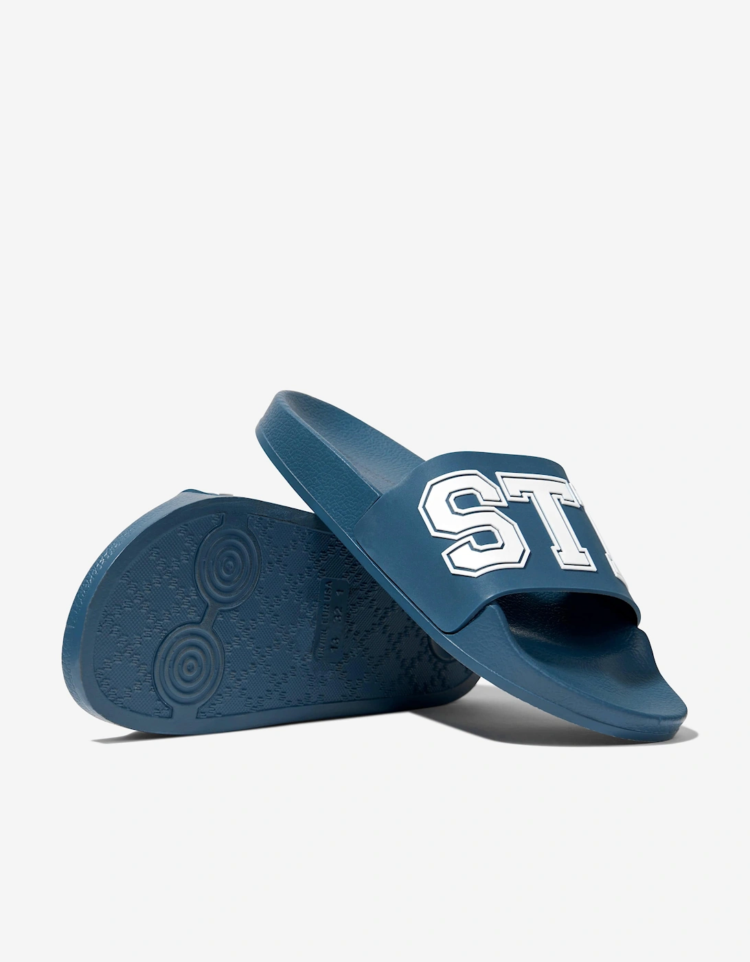 Boys Logo Sliders in Blue
