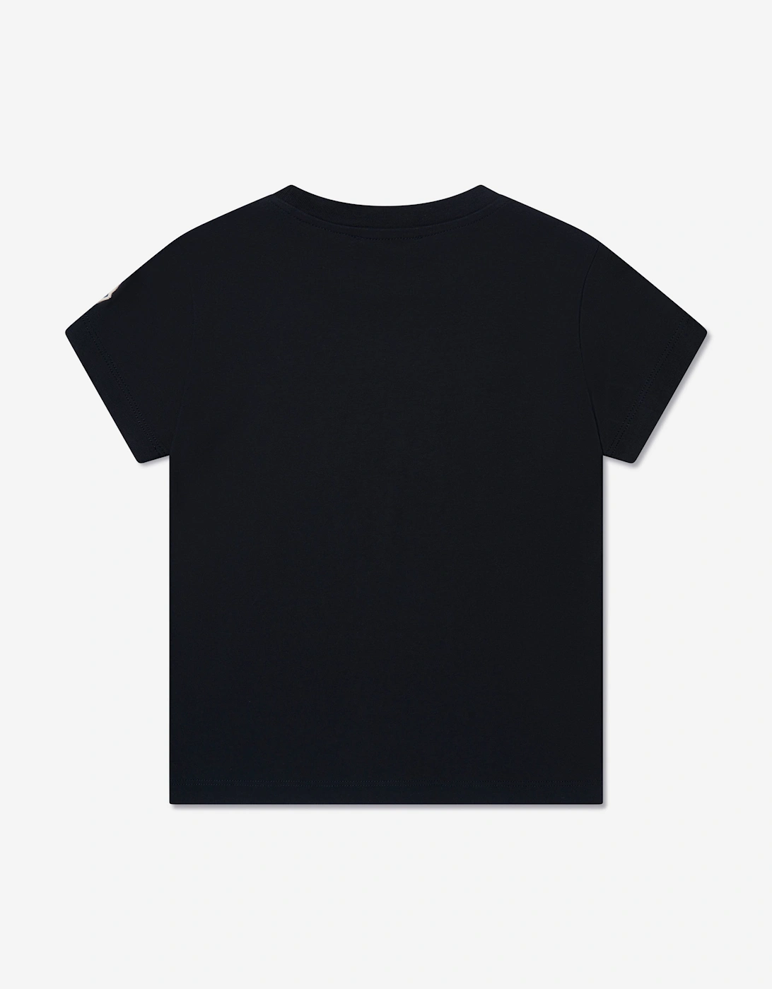 Enfant Boys Basketball Logo T-Shirt in Navy