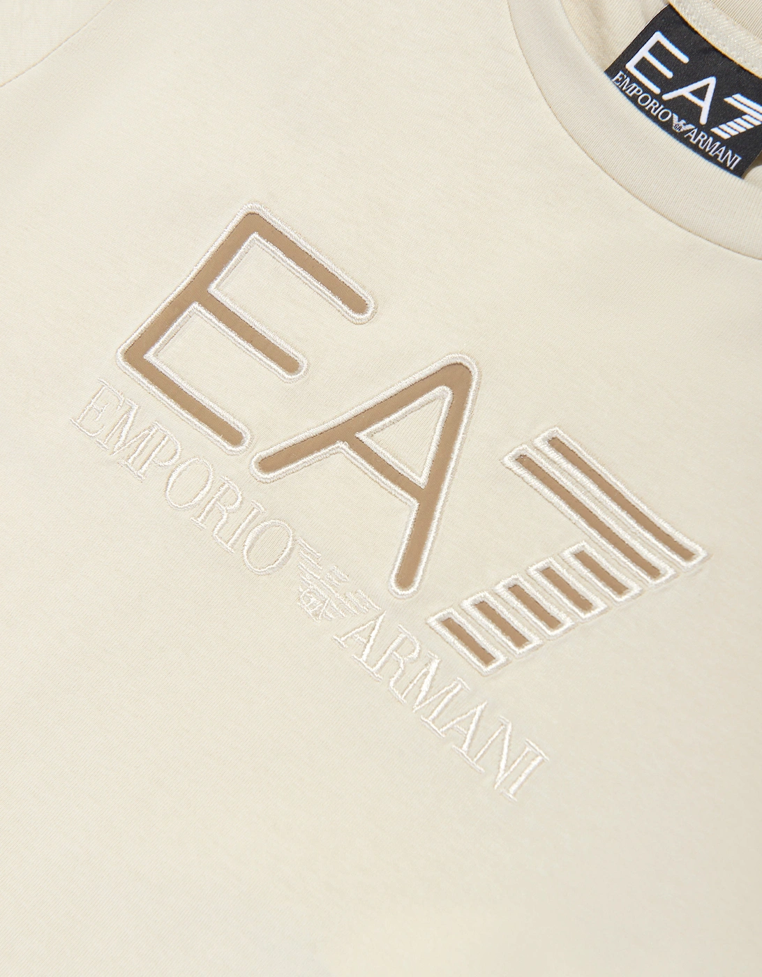 Girls Logo T-Shirt in Ivory