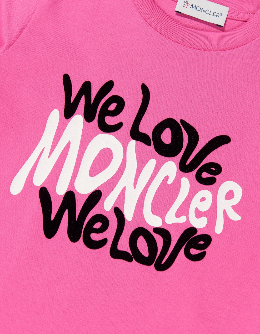 Enfant Girls Logo Print T-Shirt in Pink