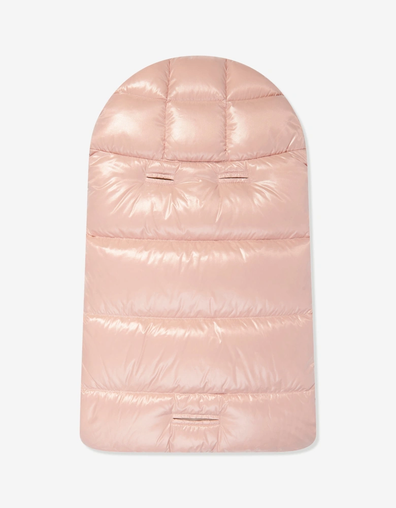 Enfant Baby Girls Down Padded Nest in Pink