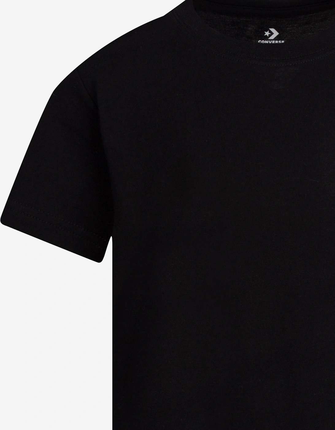 Boys CT Patch T-Shirt in Black