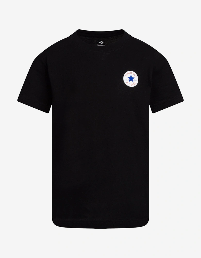 Boys CT Patch T-Shirt in Black