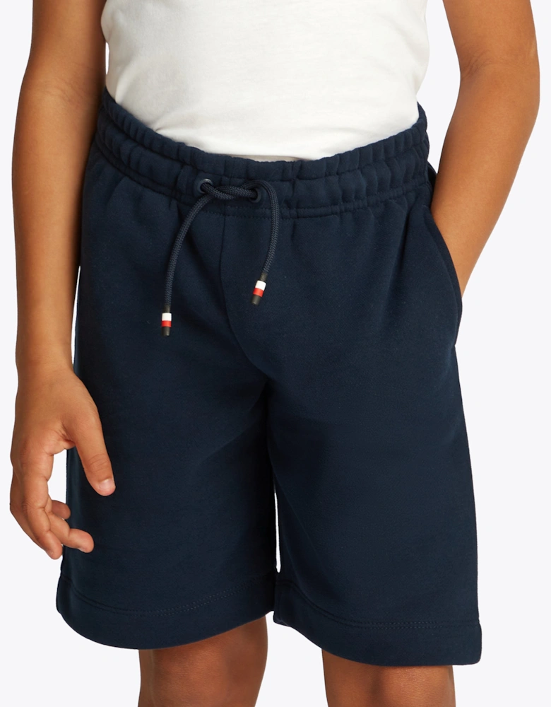 Boys Colourblock Short Set in Navy