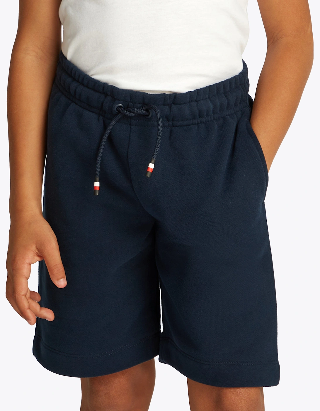 Boys Colourblock Short Set in Navy