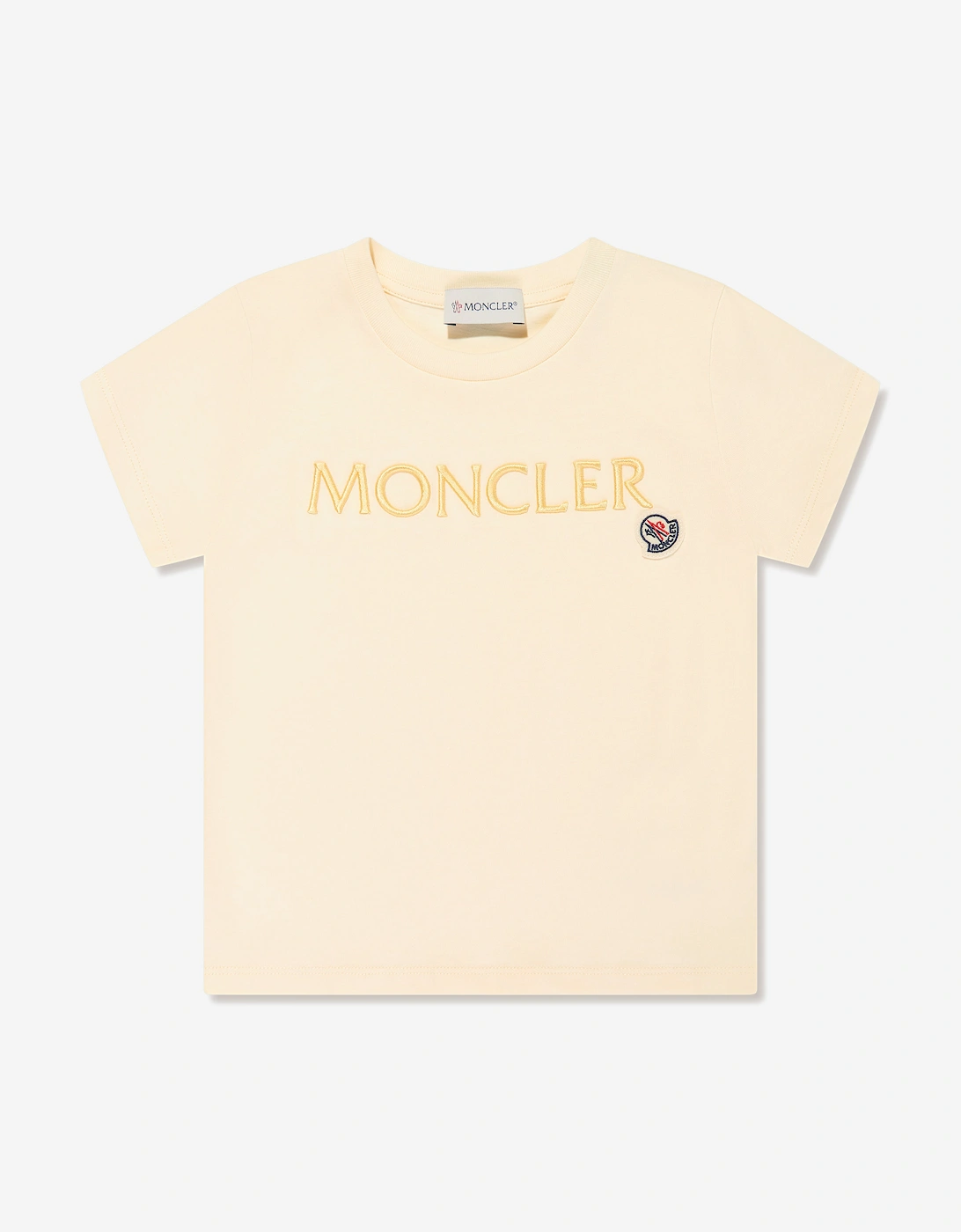 Enfant Girls Logo T-Shirt in Yellow, 5 of 4