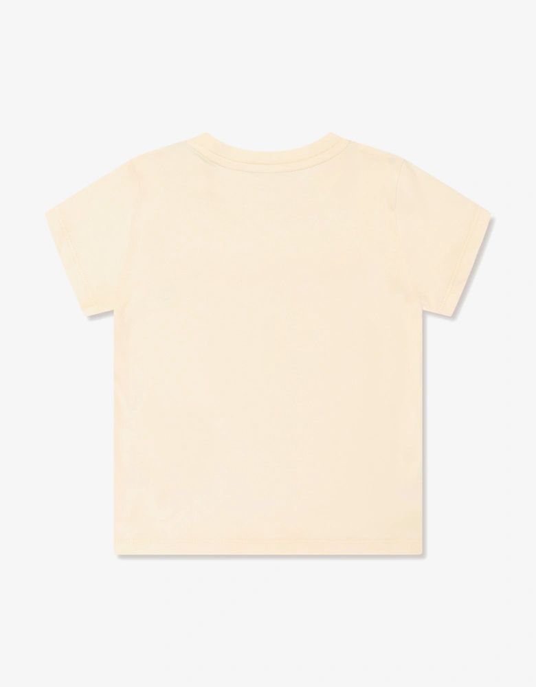 Enfant Girls Logo T-Shirt in Yellow