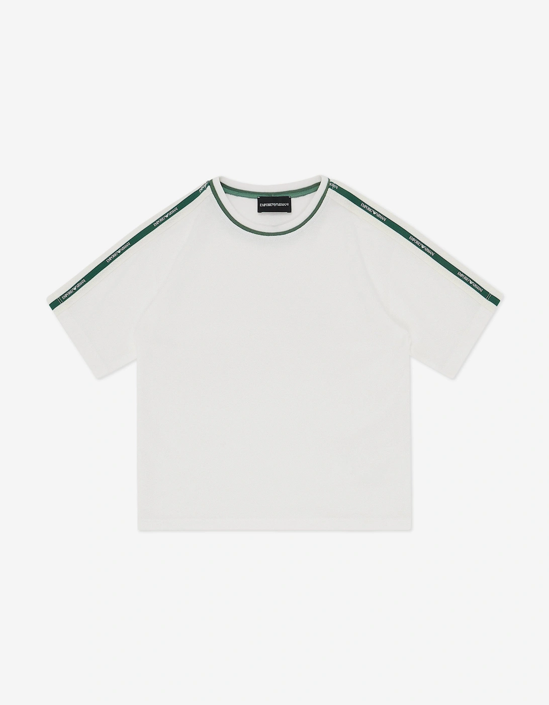 Boys Logo Tape Short Set in Green