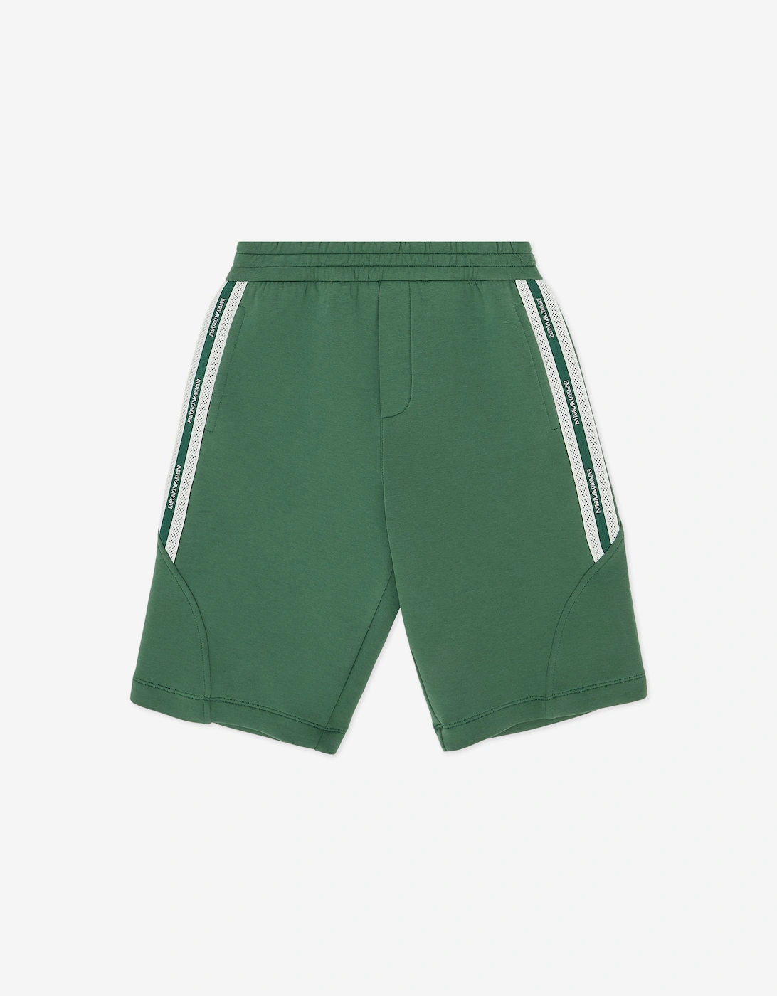 Boys Logo Tape Short Set in Green