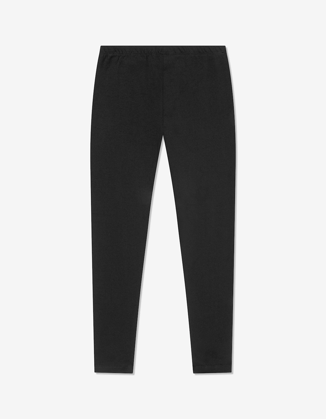 Girls Logo Leggings in Black