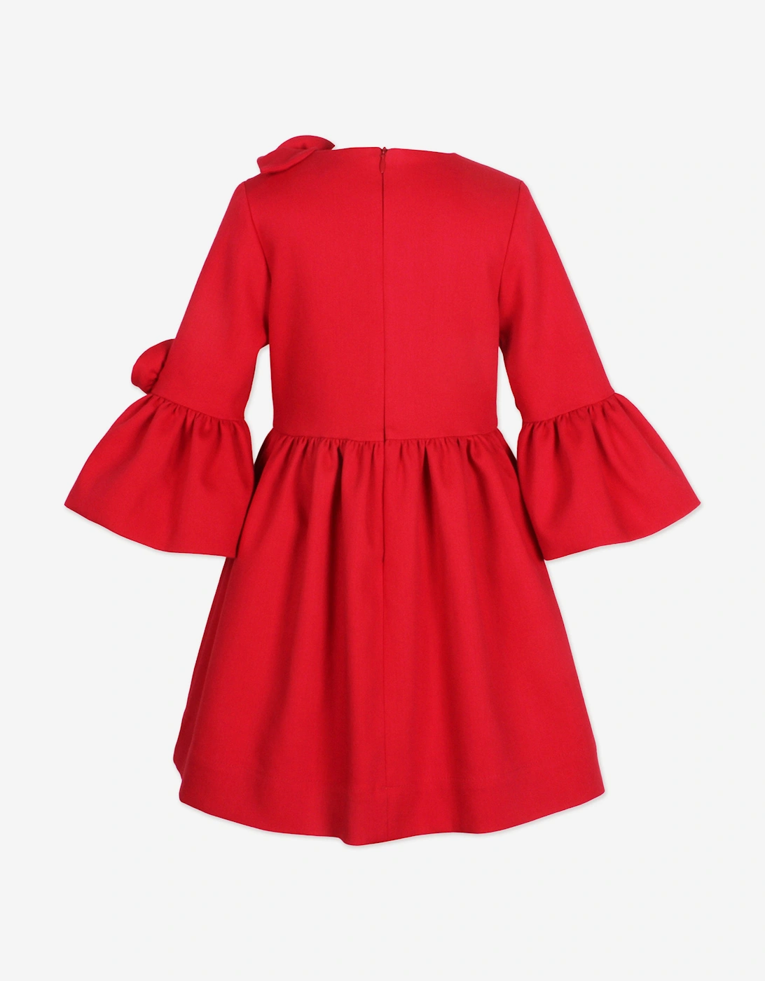 Girls Juliet Dress in Red