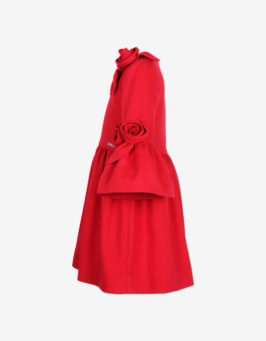 Girls Juliet Dress in Red