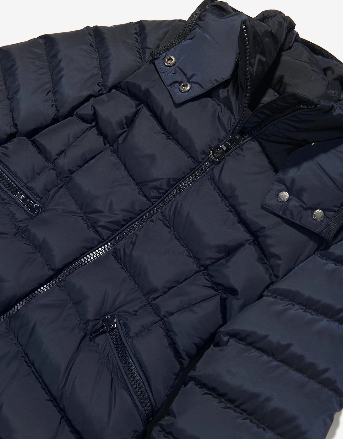 Enfant Girls Down Padded Charpel Long Coat in Navy