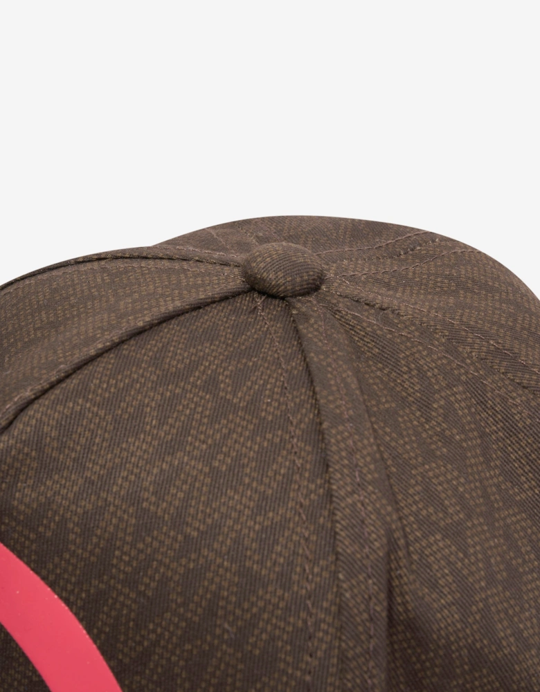 Girls Logo Cap in Brown