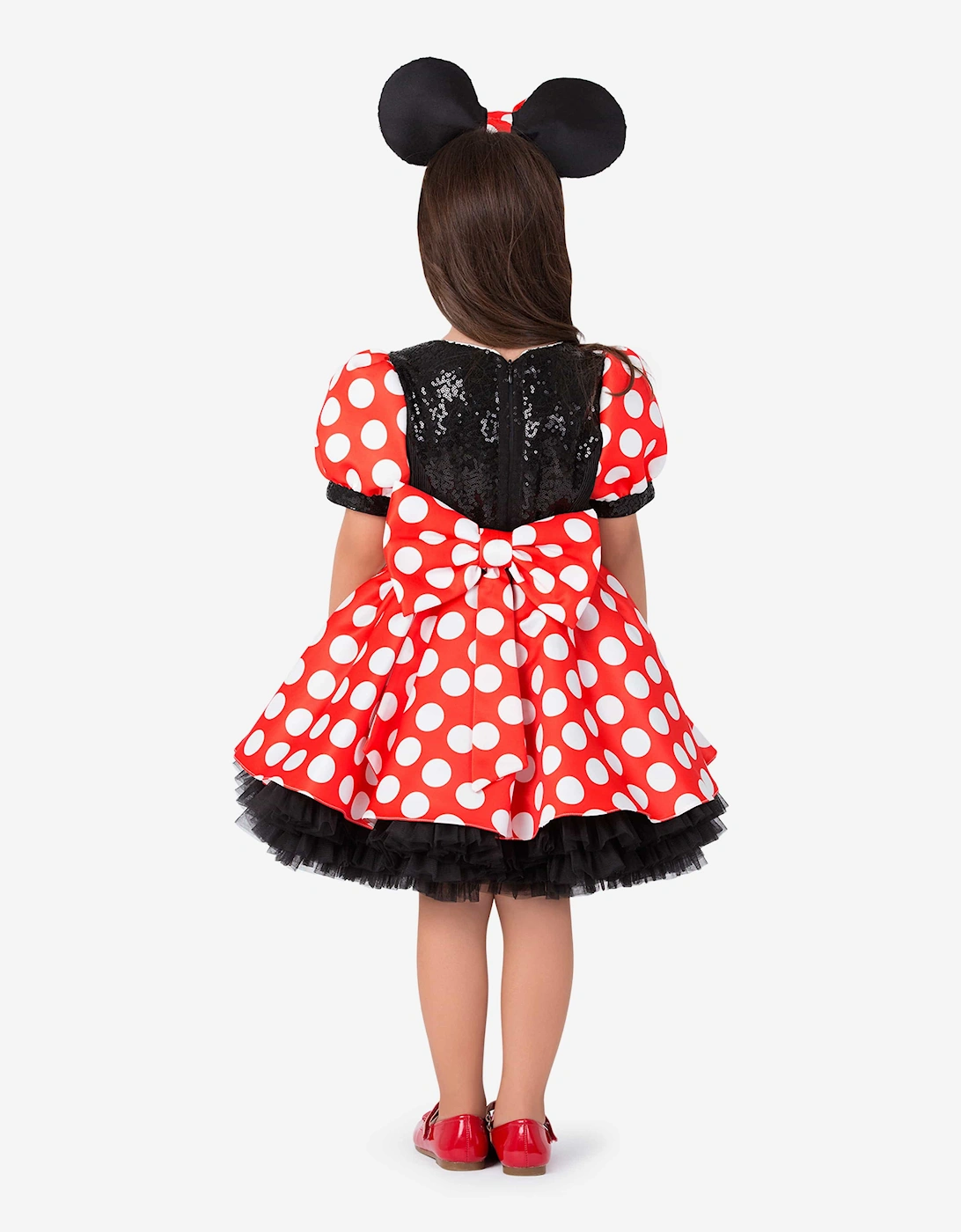 Girls Minnie Mouse Costume in Multicolour