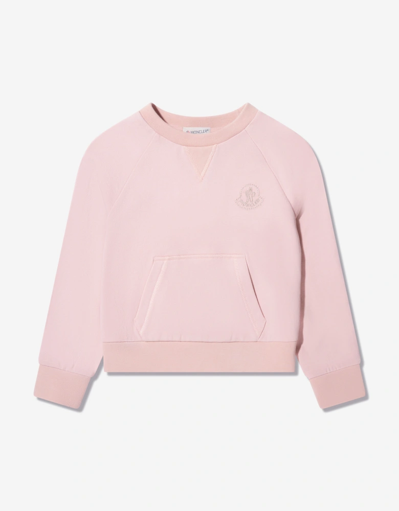 Enfant Girls Sweater and Shorts Set in Pink