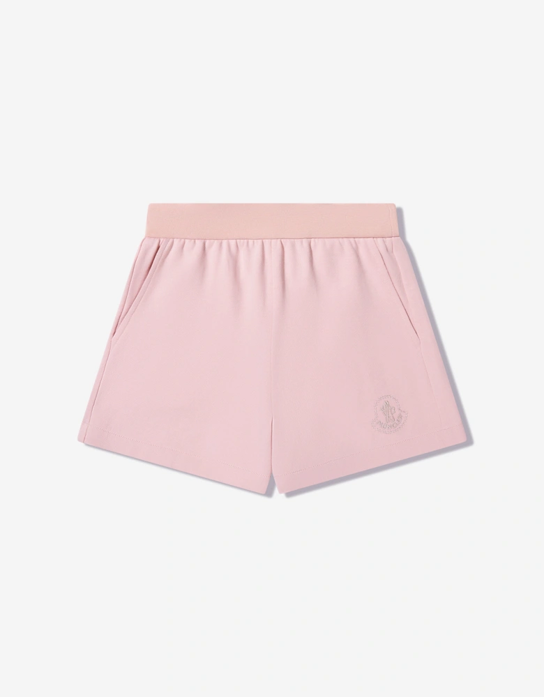 Enfant Girls Sweater and Shorts Set in Pink