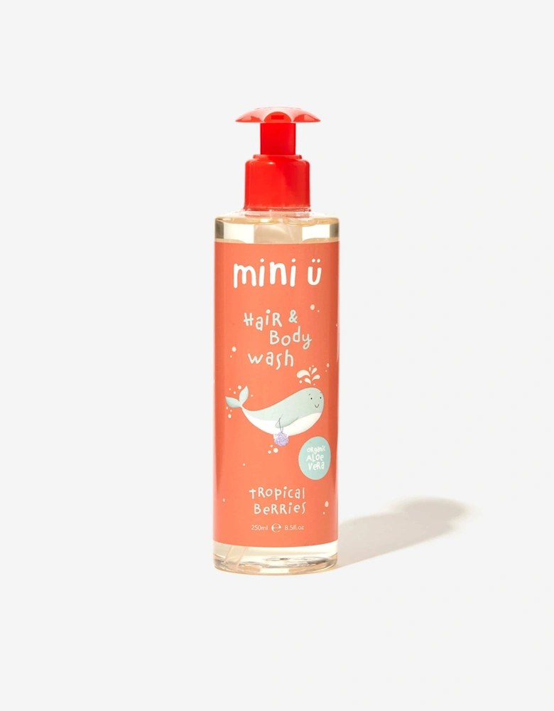 Kids Tropical Berries Hair and Body Wash in Orange