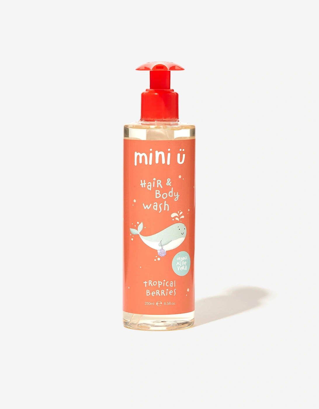 Kids Tropical Berries Hair and Body Wash in Orange, 3 of 2