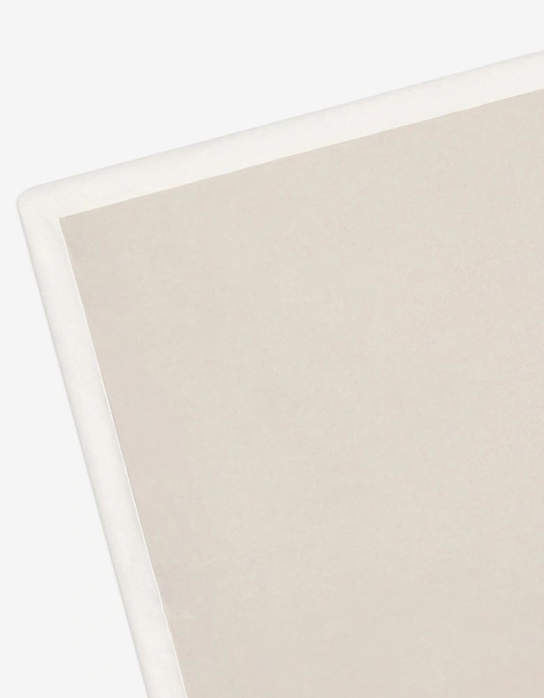 Baby Quilted Jacquard Logo Blanket in Ivory (72cm)