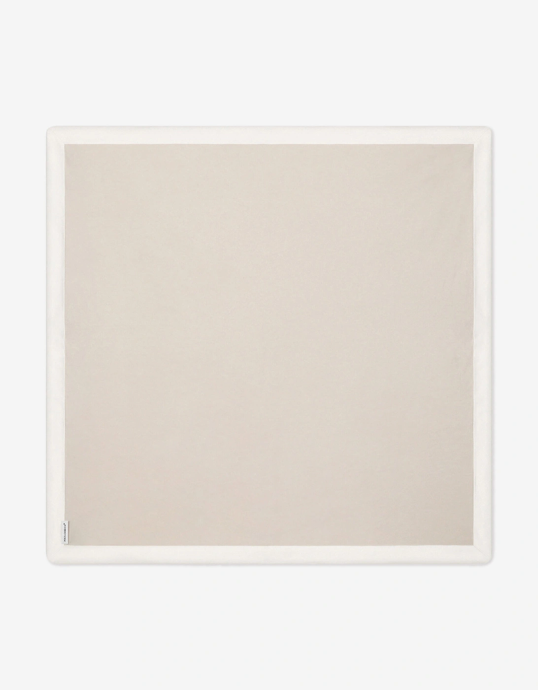 Baby Quilted Jacquard Logo Blanket in Ivory (72cm)