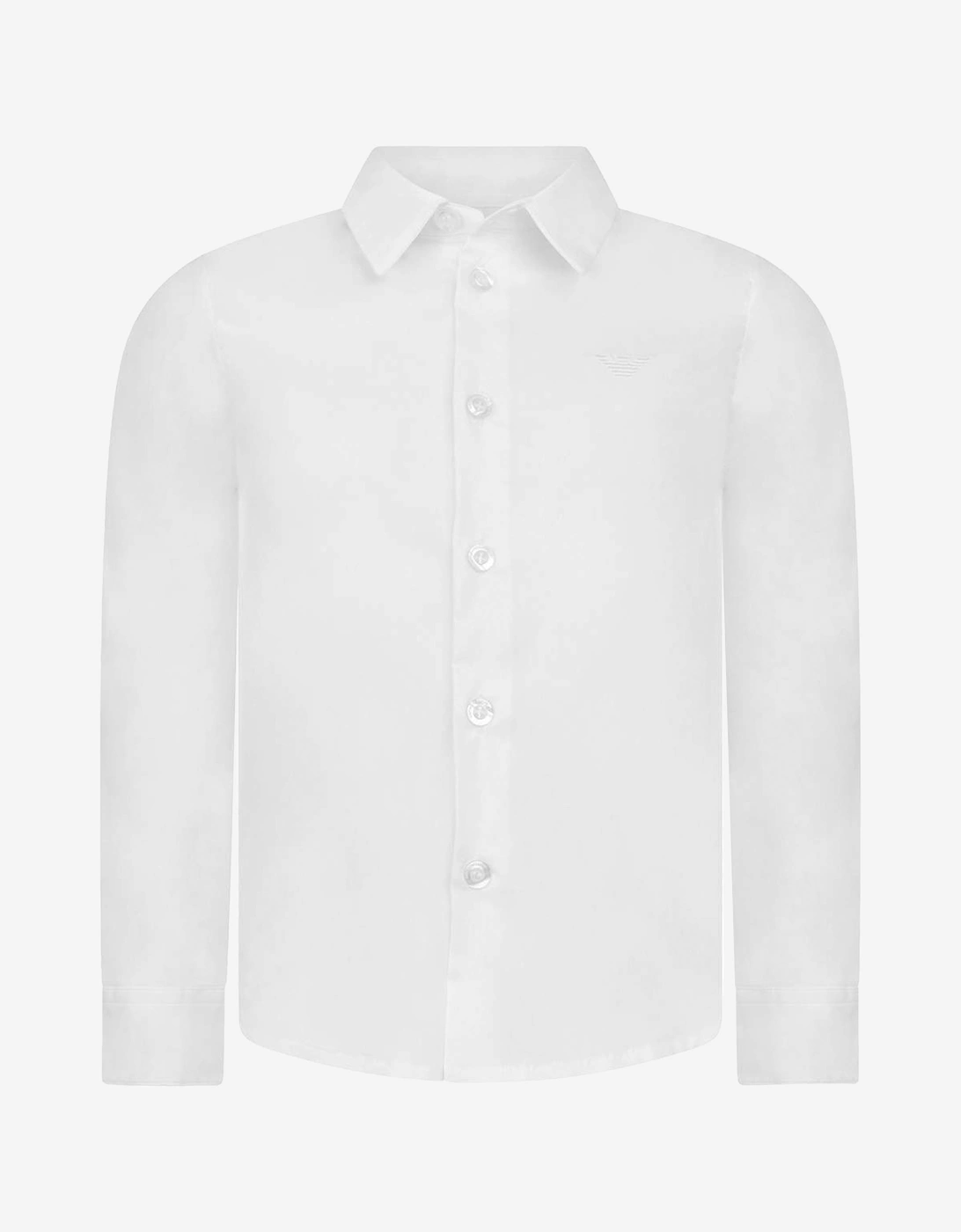 Boys Cotton Long Sleeve Branded Shirt, 5 of 4