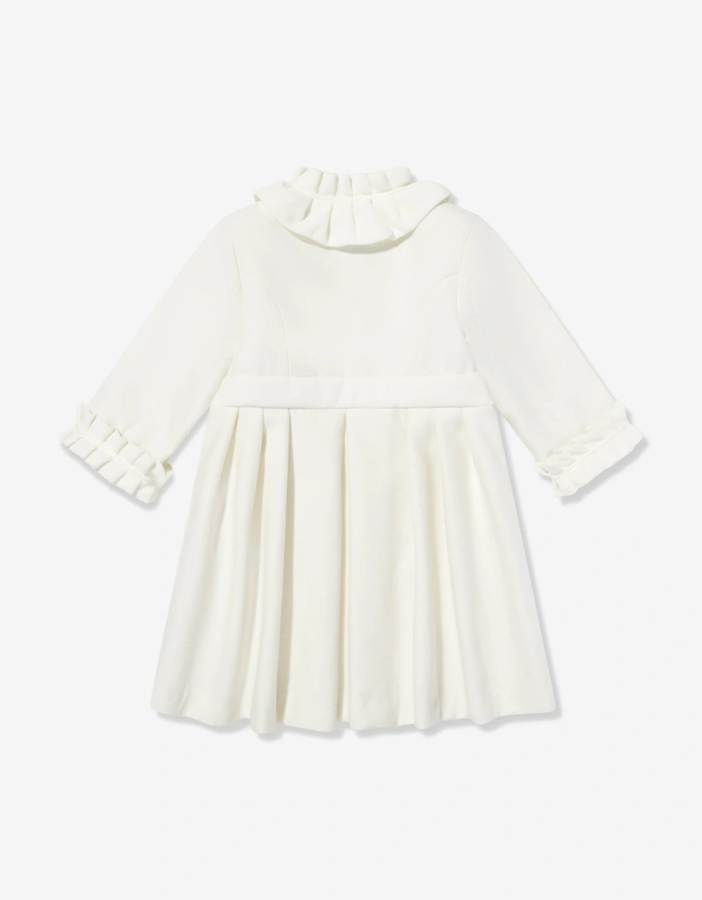Girls Coat and Hat Set in Ivory