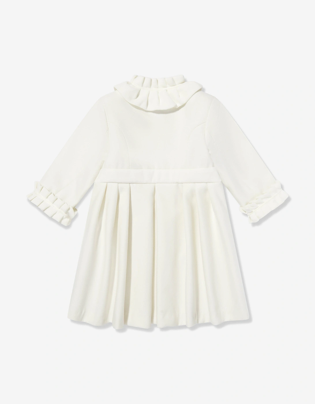 Girls Coat and Hat Set in Ivory