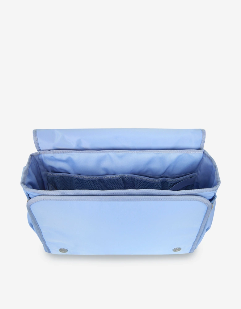 Baby Logo Changing Bag in Blue (36cm)