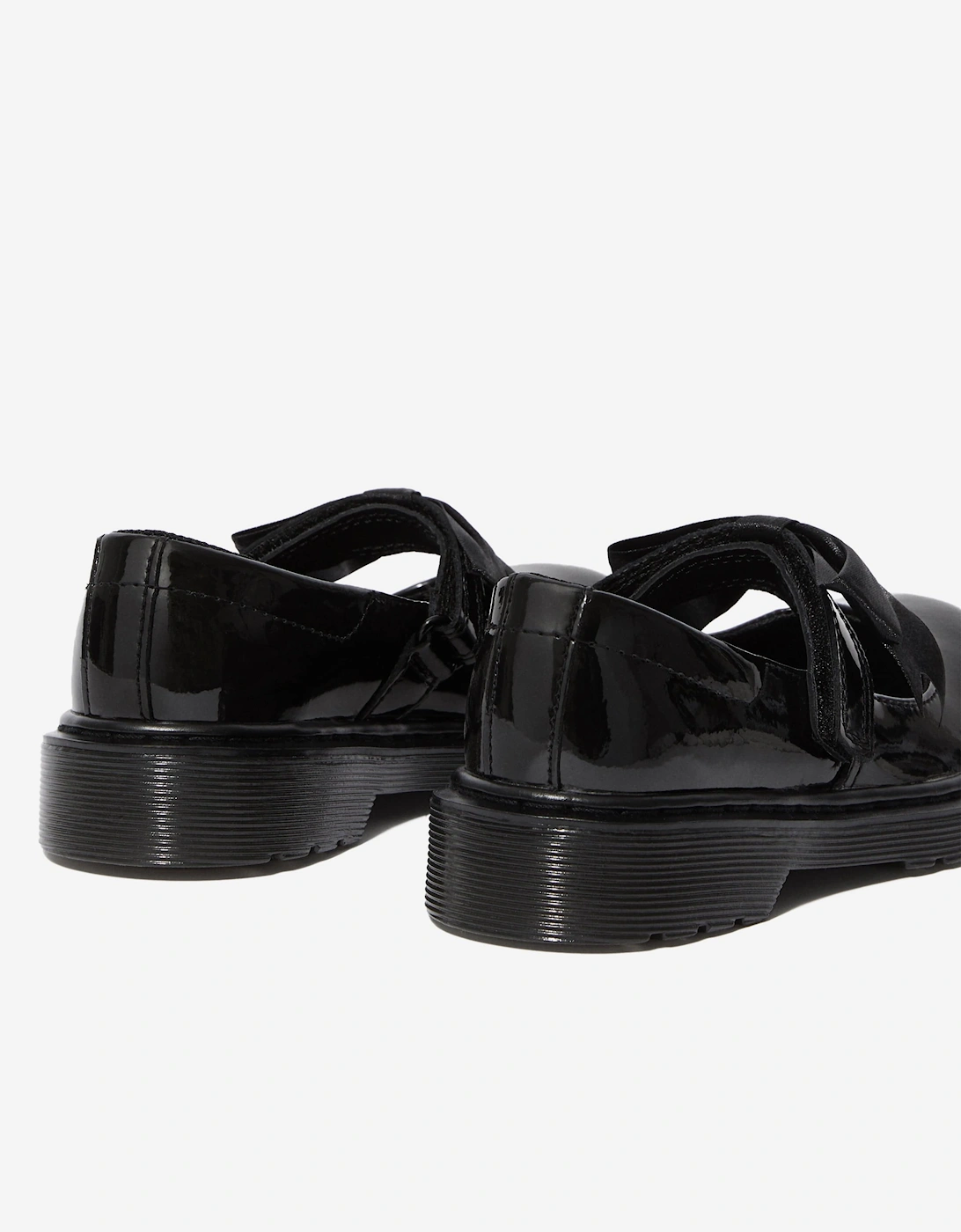 Girls Maccy II Patent Leather Mary Jane Shoes in Black