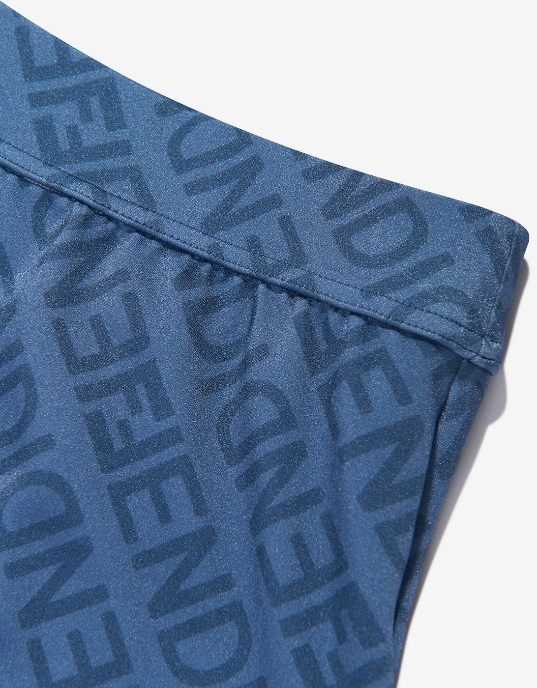 Boys FF Logo Swim Shorts in Blue