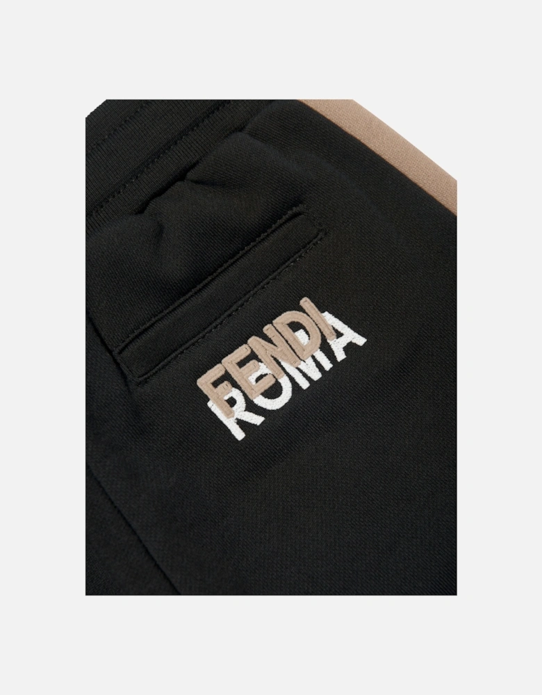 Kids Logo Joggers in Black